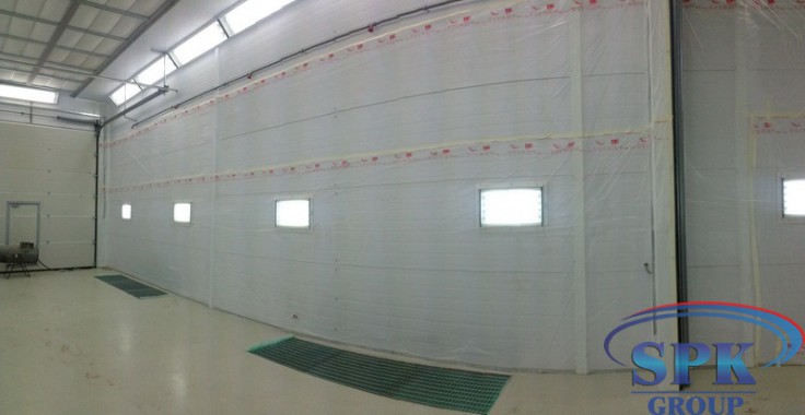 Покрасочно-сушильная камера проходного типа SPK-24.5.5 г. Набережные Челны