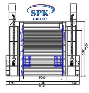 Тупиковая окрасочно-сушильная камера для вагонов и локомотивов SPK-32.7.7 РОССИЯ Тупиковая окрасочно-сушильная камера для вагонов и локомотивов SPK-32.7.7 РОССИЯ