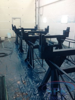 Покрасочно-сушильная камера проходного типа SPK-24.5.5 г. Набережные Челны