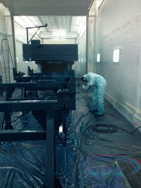 Покрасочно-сушильная камера проходного типа SPK-24.5.5 г. Набережные Челны