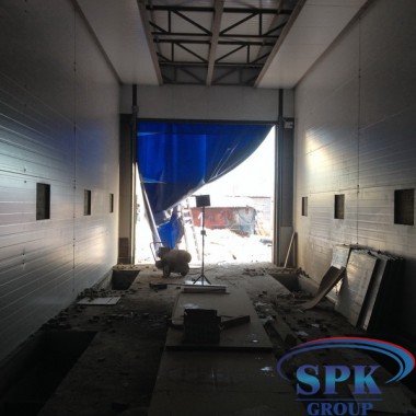 Строительство покрасочно-сушильной камеры проходного типа SPK-24.5.5 г. Набережные Челны Строительство покрасочно-сушильной камеры проходного типа SPK-24.5.5 г. Набережные Челны