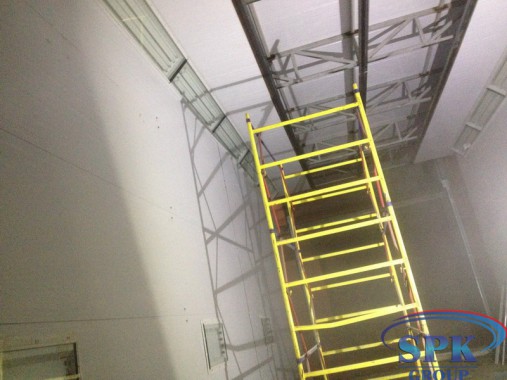 Строительство покрасочно-сушильной камеры проходного типа SPK-24.5.5 г. Набережные Челны Строительство покрасочно-сушильной камеры проходного типа SPK-24.5.5 г. Набережные Челны