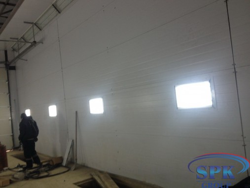 Строительство покрасочно-сушильной камеры проходного типа SPK-24.5.5 г. Набережные Челны Строительство покрасочно-сушильной камеры проходного типа SPK-24.5.5 г. Набережные Челны