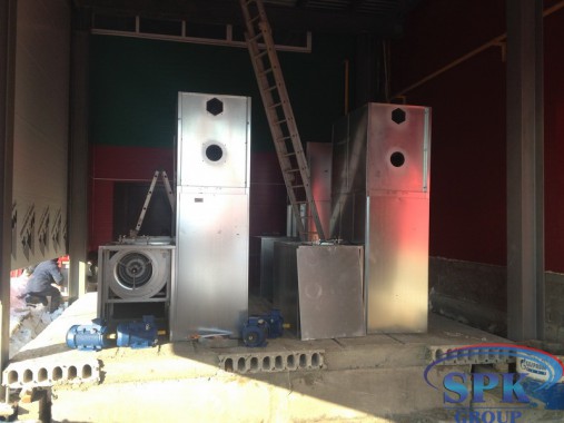Строительство покрасочно-сушильной камеры проходного типа SPK-24.5.5 г. Набережные Челны Строительство покрасочно-сушильной камеры проходного типа SPK-24.5.5 г. Набережные Челны