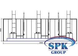 Модернизация проходной окрасочно сушильной камеры для вагонов SPK-25.13.6 Модернизация проходной окрасочно сушильной камеры для вагонов SPK-25.13.6