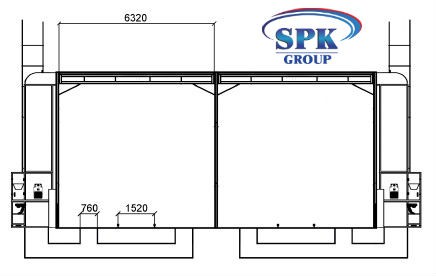 Модернизация проходной окрасочно сушильной камеры для вагонов SPK-25.13.6 Модернизация проходной окрасочно сушильной камеры для вагонов SPK-25.13.6