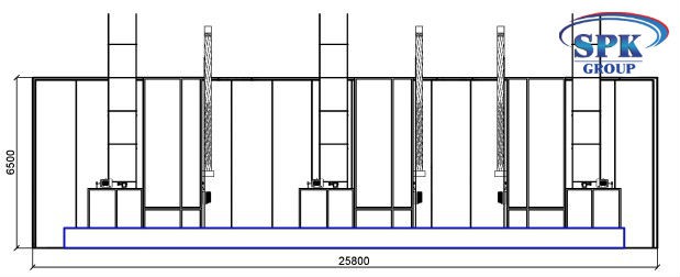 Модернизация проходной окрасочно сушильной камеры для вагонов SPK-25.13.6 Модернизация проходной окрасочно сушильной камеры для вагонов SPK-25.13.6