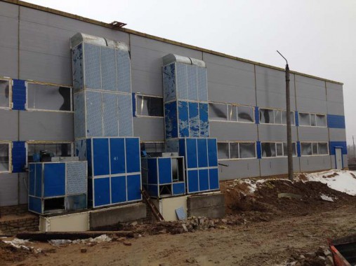 Окрасочно-сушильная камера  для 6 вагонов SPK-66x21x6 Россия г Новозыбков Окрасочно-сушильная камера  для 6 вагонов SPK-66x21x6 Россия г Новозыбков