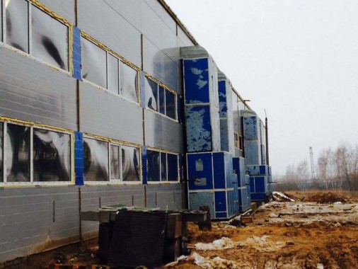 Окрасочно-сушильная камера  для 6 вагонов SPK-66x21x6 Россия г Новозыбков Окрасочно-сушильная камера  для 6 вагонов SPK-66x21x6 Россия г Новозыбков