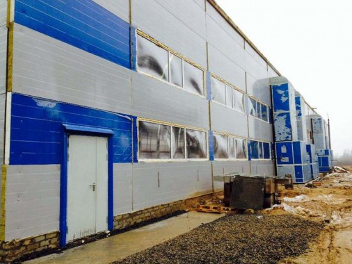 Окрасочно-сушильная камера  для 6 вагонов SPK-66x21x6 Россия г Новозыбков Окрасочно-сушильная камера  для 6 вагонов SPK-66x21x6 Россия г Новозыбков