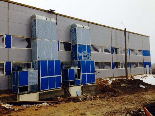 Окрасочно-сушильная камера  для 6 вагонов SPK-66x21x6 Россия г Новозыбков Окрасочно-сушильная камера  для 6 вагонов SPK-66x21x6 Россия г Новозыбков