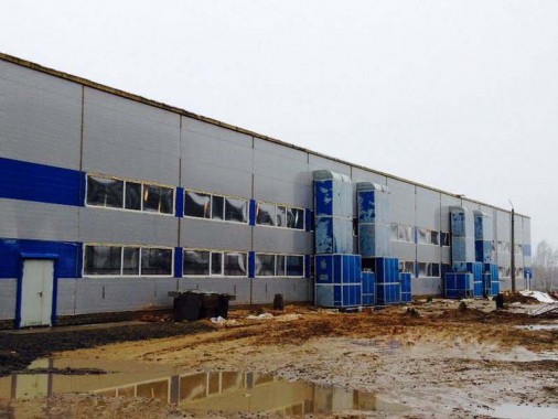 Окрасочно-сушильная камера  для 6 вагонов SPK-66x21x6 Россия г Новозыбков Окрасочно-сушильная камера  для 6 вагонов SPK-66x21x6 Россия г Новозыбков