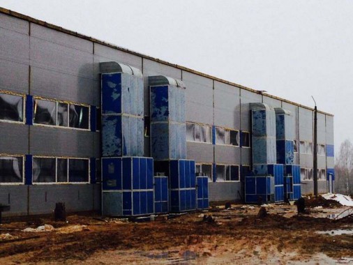 Окрасочно-сушильная камера  для 6 вагонов SPK-66x21x6 Россия г Новозыбков Окрасочно-сушильная камера  для 6 вагонов SPK-66x21x6 Россия г Новозыбков