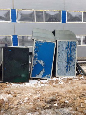 Строительство покрасочно-сушильной камеры для 6 вагонов SPK-66x21x6 Россия г. Новозыбков