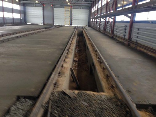 Строительство покрасочно-сушильной камеры для 6 вагонов SPK-66x21x6 Россия г. Новозыбков