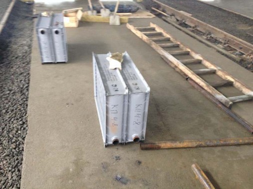 Строительство покрасочно-сушильной камеры для 6 вагонов SPK-66x21x6 Россия г. Новозыбков