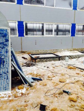 Строительство покрасочно-сушильной камеры для 6 вагонов SPK-66x21x6 Россия г. Новозыбков