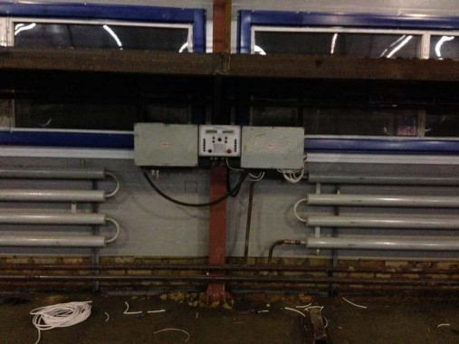 Строительство покрасочно-сушильной камеры для 6 вагонов SPK-66x21x6 Россия г. Новозыбков