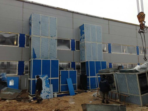 Строительство покрасочно-сушильной камеры для 6 вагонов SPK-66x21x6 Россия г. Новозыбков