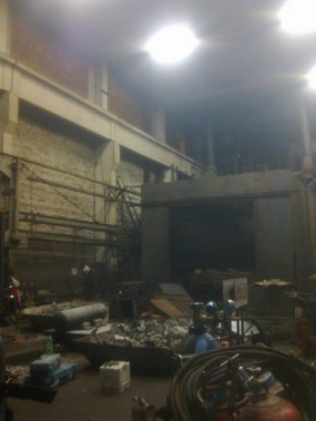 Строительство окрасочно-сушильной камеры для электровозов и локомотивов SPK.