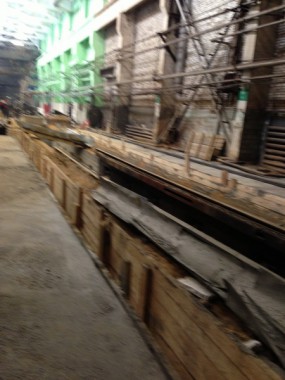 Строительство окрасочно-сушильной камеры для электровозов и локомотивов SPK.