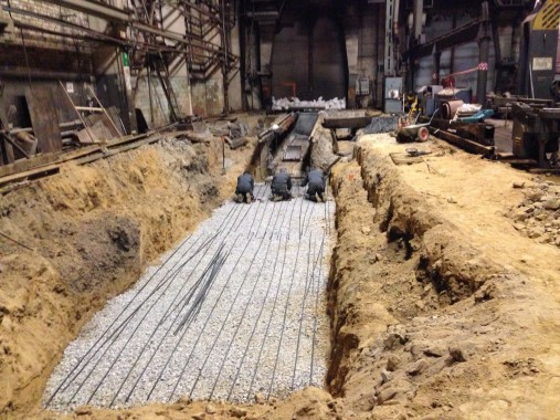 Строительство окрасочно-сушильной камеры для электровозов и локомотивов SPK.