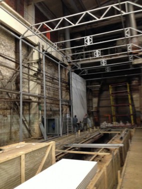 Строительство окрасочно-сушильной камеры для электровозов и локомотивов SPK.