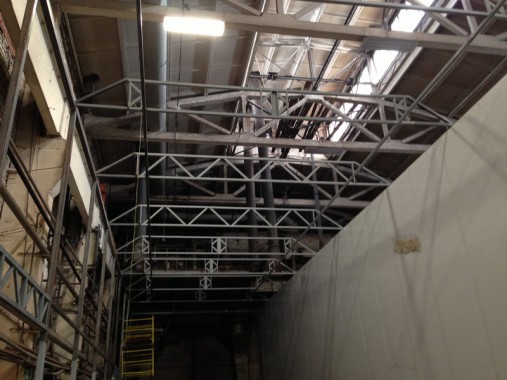 Строительство окрасочно-сушильной камеры для электровозов и локомотивов SPK.