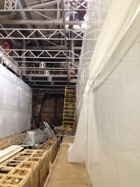 Строительство окрасочно-сушильной камеры для электровозов и локомотивов SPK.