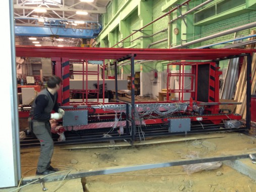 Окрасочно-сушильная камера для электровозов и локомотивов SPK  Окрасочно-сушильная камера для электровозов и локомотивов SPK