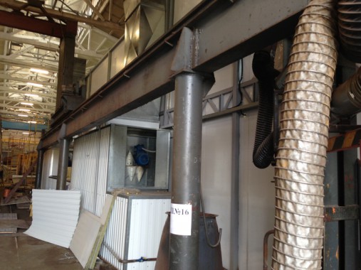 Окрасочно-сушильная камера для электровозов и локомотивов SPK  Окрасочно-сушильная камера для электровозов и локомотивов SPK