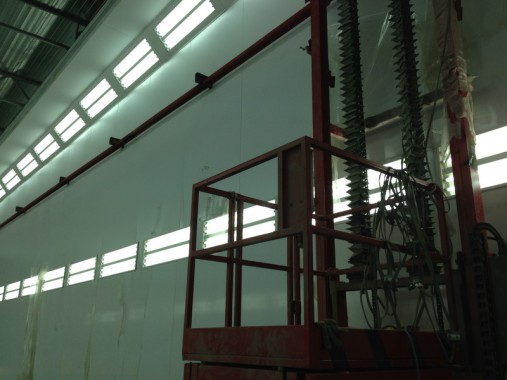 Окрасочно-сушильная камера для электровозов и локомотивов SPK  Окрасочно-сушильная камера для электровозов и локомотивов SPK