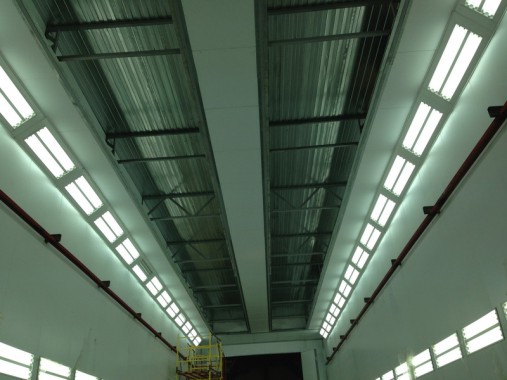 Окрасочно-сушильная камера для электровозов и локомотивов SPK  Окрасочно-сушильная камера для электровозов и локомотивов SPK