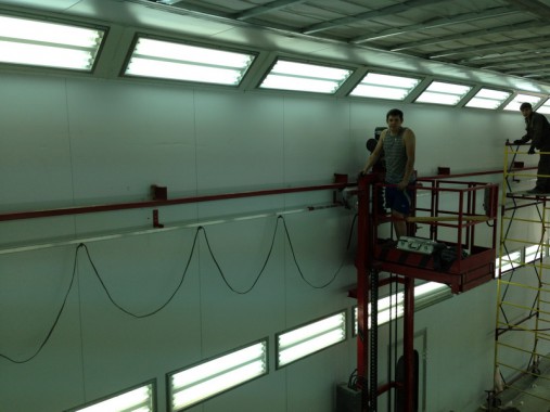 Окрасочно-сушильная камера для электровозов и локомотивов SPK  Окрасочно-сушильная камера для электровозов и локомотивов SPK