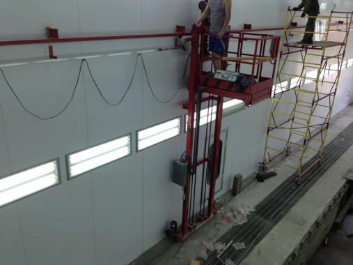 Окрасочно-сушильная камера для электровозов и локомотивов SPK  Окрасочно-сушильная камера для электровозов и локомотивов SPK