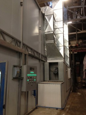 Окрасочно-сушильная камера для электровозов и локомотивов SPK  Окрасочно-сушильная камера для электровозов и локомотивов SPK