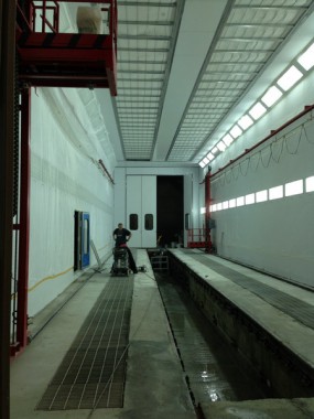 Окрасочно-сушильная камера для электровозов и локомотивов SPK  Окрасочно-сушильная камера для электровозов и локомотивов SPK