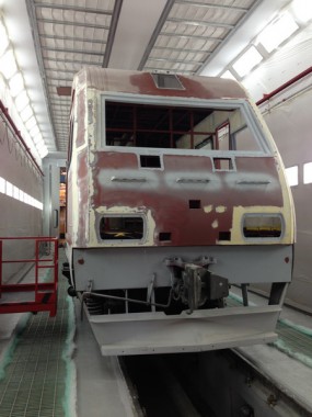 Окрасочно-сушильная камера для электровозов и локомотивов SPK  Окрасочно-сушильная камера для электровозов и локомотивов SPK