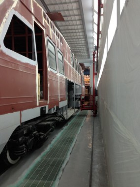 Окрасочно-сушильная камера для электровозов и локомотивов SPK  Окрасочно-сушильная камера для электровозов и локомотивов SPK