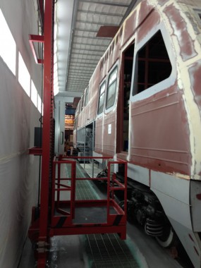 Окрасочно-сушильная камера для электровозов и локомотивов SPK  Окрасочно-сушильная камера для электровозов и локомотивов SPK