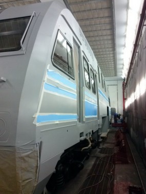 Окрасочно-сушильная камера для электровозов и локомотивов SPK  Окрасочно-сушильная камера для электровозов и локомотивов SPK