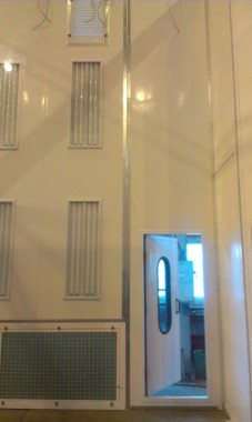 Окрасочно-сушильная камера для поездов депо Балахонцы "УралКалий" г. Березники Окрасочно-сушильная камера для поездов депо Балахонцы "УралКалий" г. Березники