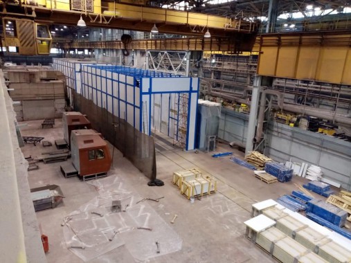 Камера покраски и сушки для деталей электровозов SPK-P 22.6.7, Свердловская область Камера покраски и сушки для деталей электровозов SPK-P 22.6.7, Свердловская область