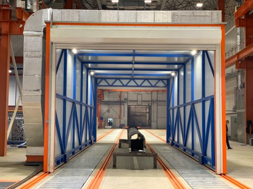 Передвижная сушильная камера для крановых конструкций SPK-15.5.3