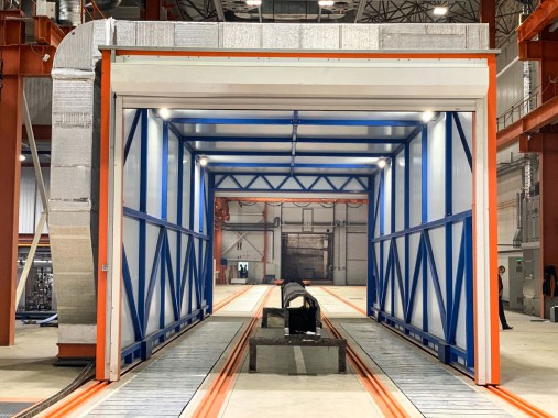 Передвижная сушильная камера для крановых конструкций SPK-15.5.3