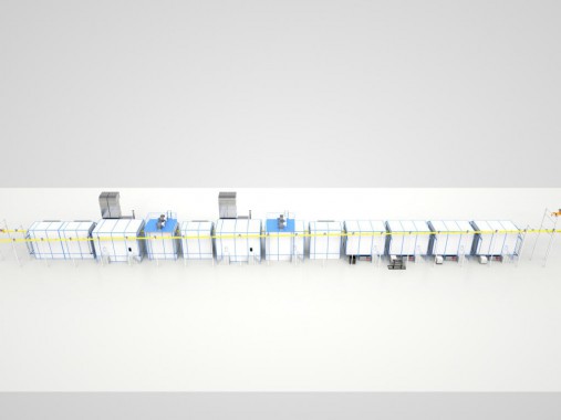 Линия окраски среднегабаритных узлов и деталей SPK Линия окраски среднегабаритных узлов и деталей SPK