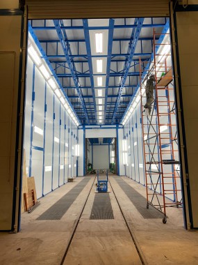 Камера покраски и сушки для деталей электровозов SPK-P 22.6.7, Свердловская область Камера покраски и сушки для деталей электровозов SPK-P 22.6.7, Свердловская область