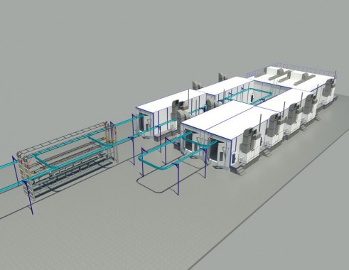 Комплекс окраски рам КАМАЗА SPK Комплекс окраски рам КАМАЗА SPK