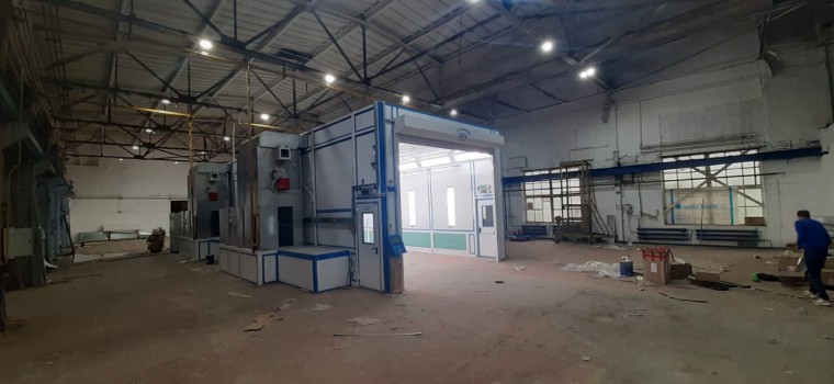 Покрасочно-сушильная камера SPK-P 18.5.4, г. Миасс Покрасочно-сушильная камера SPK-P 18.5.4, г. Миасс