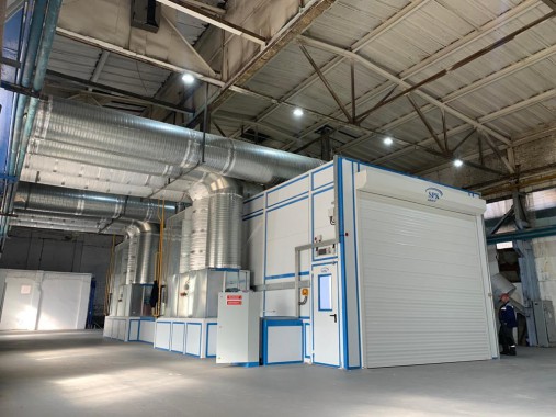 Покрасочно-сушильная камера SPK-P 18.5.4, г. Миасс Покрасочно-сушильная камера SPK-P 18.5.4, г. Миасс